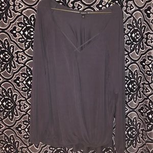 Torrid grey party shirt!